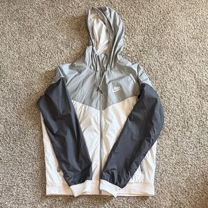 Nike Two-Tone Gray and White Jacket